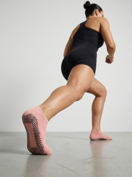 Non-Slip Grip Socks for Pilates, Yoga & Barre