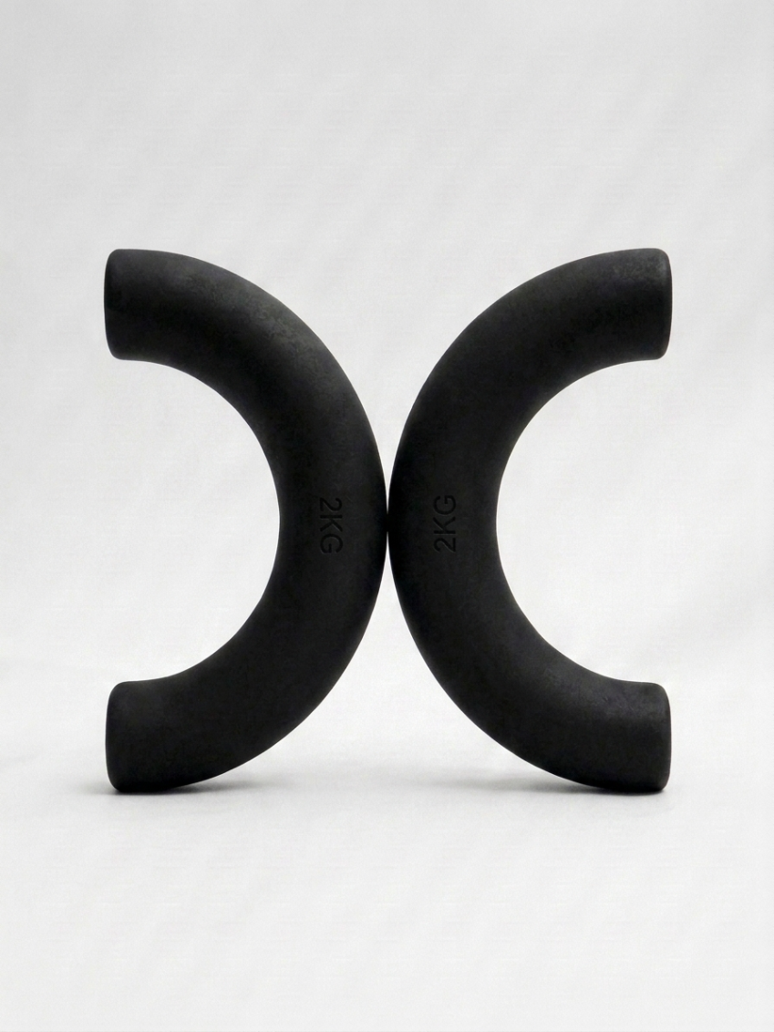 Curved Grip Dumbbells
