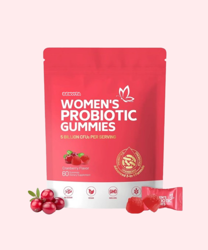 Benvita™ Cranberry Probiotic Gummies