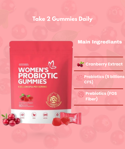 Benvita™ Cranberry Probiotic Gummies